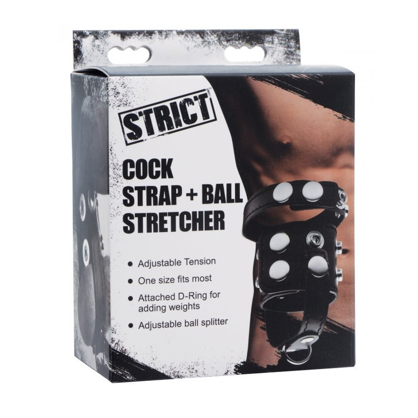 Adjustable Cock Rings Strict Cock Strap And Ball Stretcher   