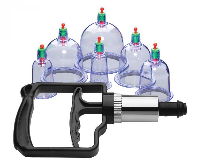 Electro Medical Sukshen 6 Piece Cupping Set   