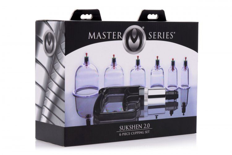 Electro Medical Sukshen 6 Piece Cupping Set   