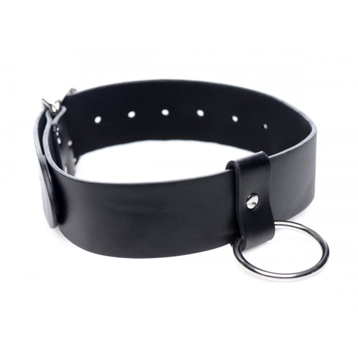 Collars & Leads Strict Wide Collar With O-Ring   