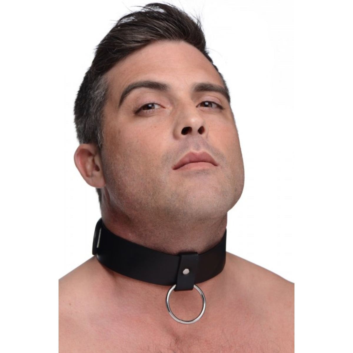 Collars & Leads Strict Wide Collar With O-Ring   