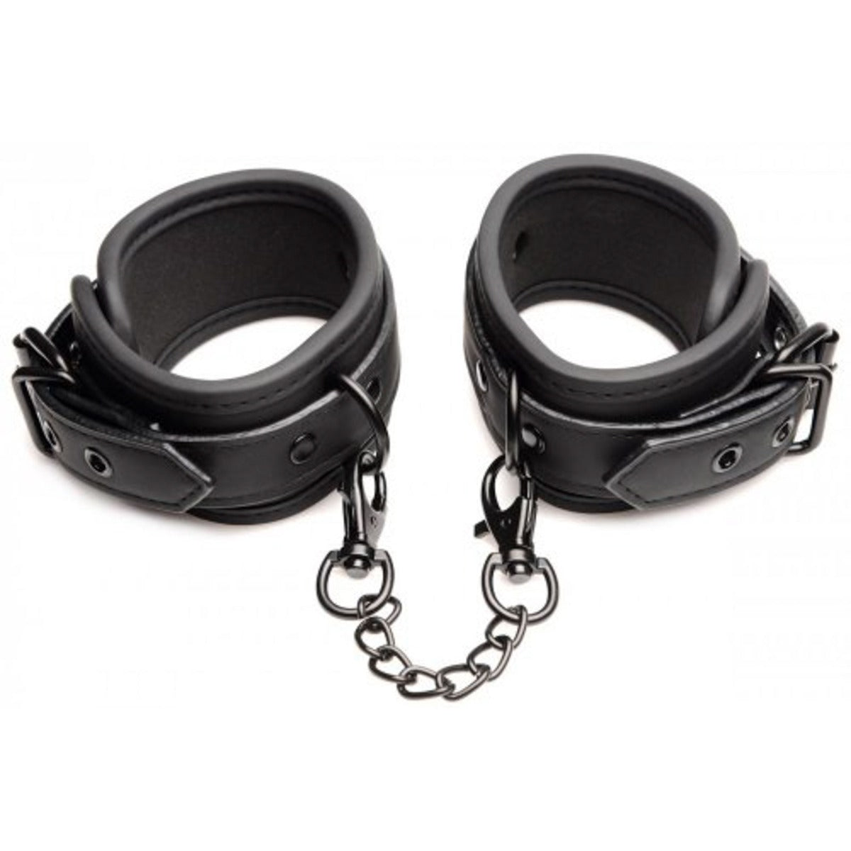 Handcuffs Master Series Master of Kink 10 Piece Deluxe Bondage Set Black   