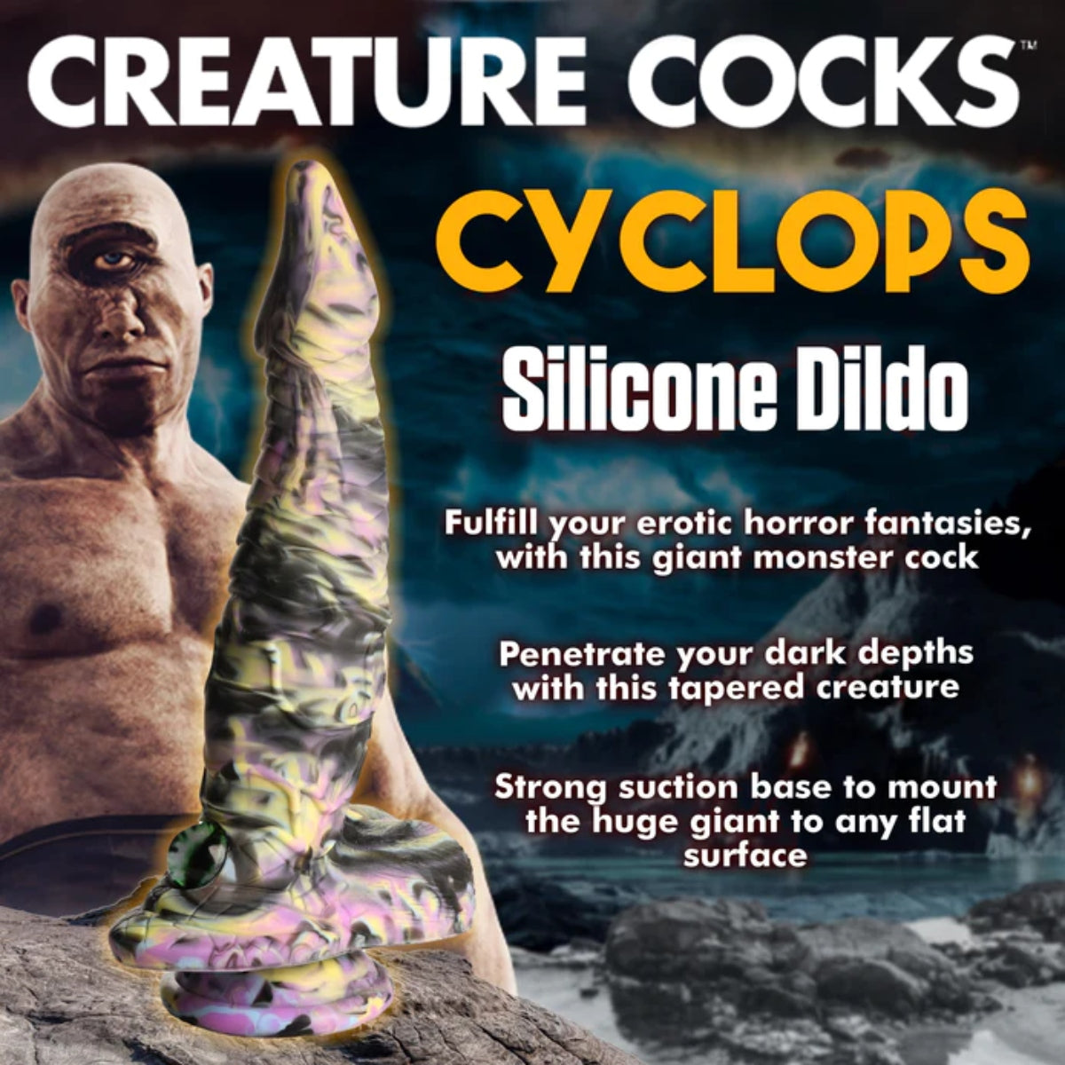 Creature Cocks | Cyclops Monster Silicone Dildo