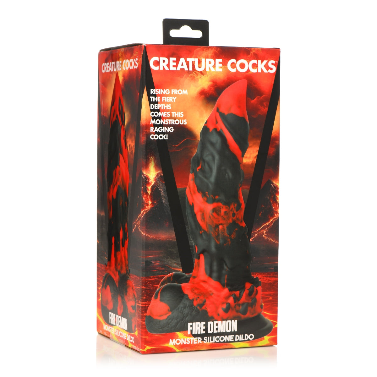 Creature Cocks | Fire Demon Monster Silicone Dildo