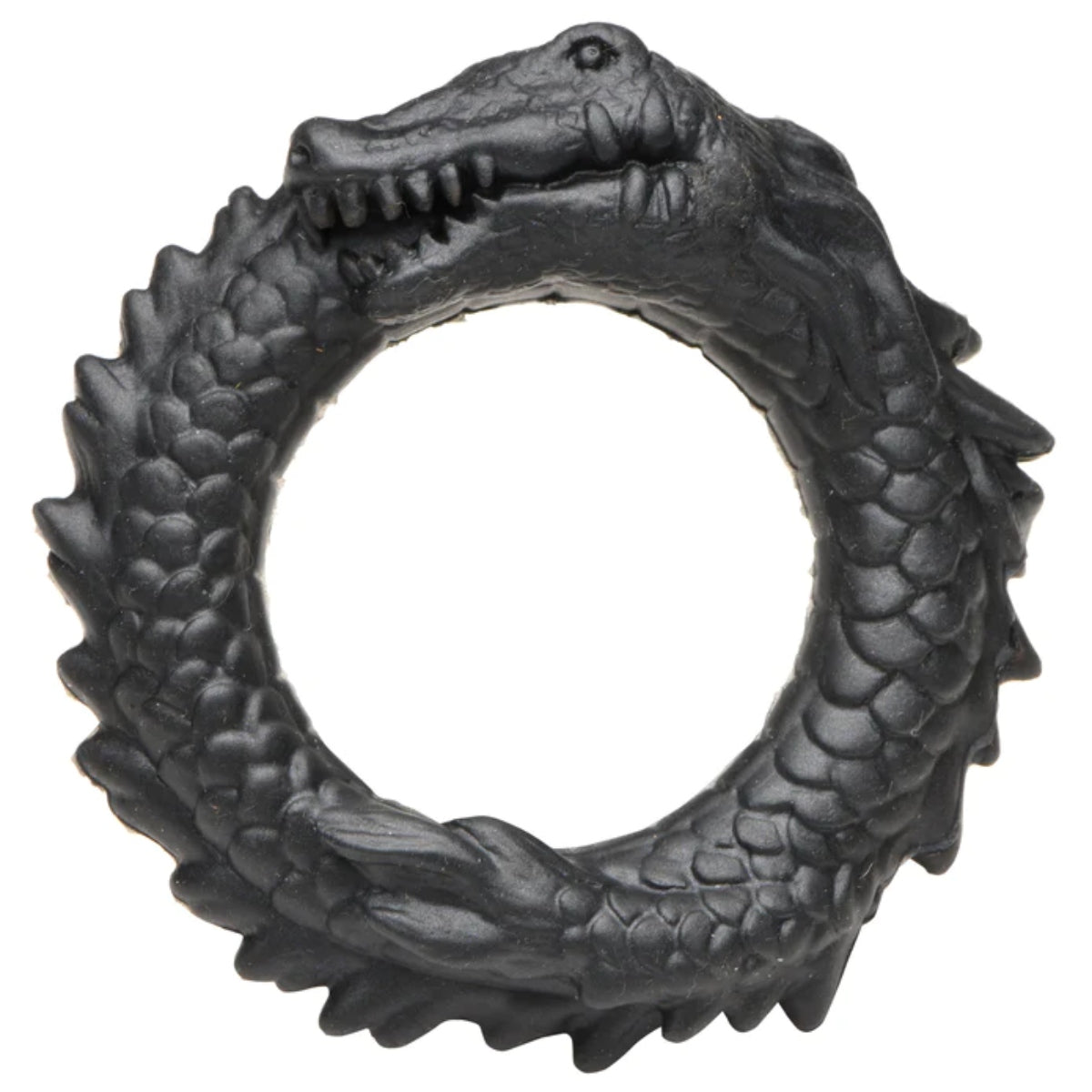 Black Caiman Silicone Cock Ring | Creature Cocks