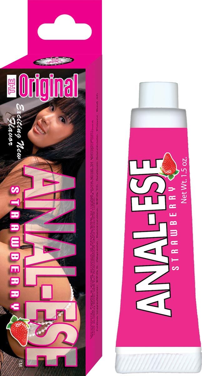 Fisting Cream & Anal Relaxants ANAL ESE 1.5 OZ-STRAWBERRY   