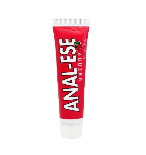 Fisting Cream & Anal Relaxants ANAL-ESE CREAM .5 oz.-CHERRY-SOFT PACKAGING   