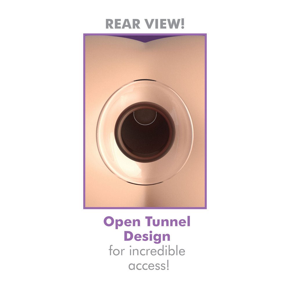 > Anal Range > Tunnel and Stretchers Anal Fantasy Mega Glass Anal Gaper   