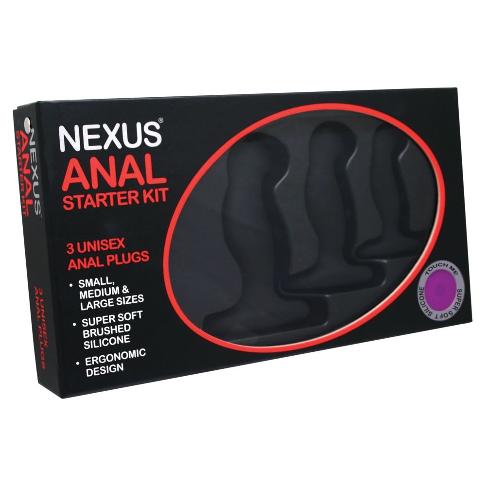 Sex Toy Kits Nexus Anal Starter Kit Black   