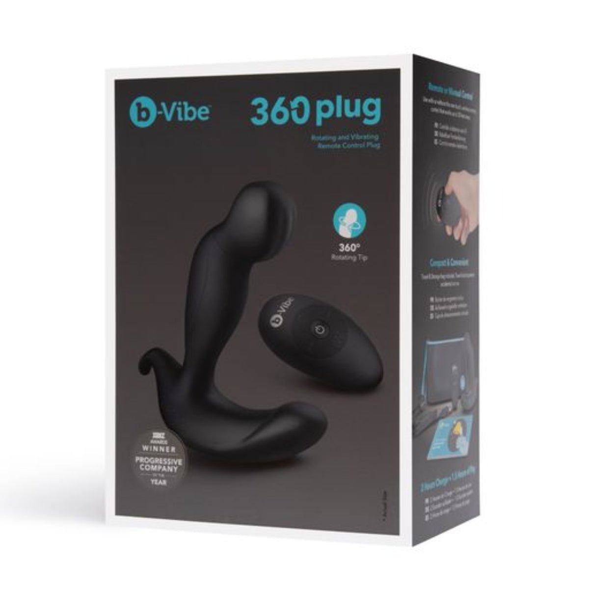 Vibrating Butt Plugs B-vibe 360 Plug   