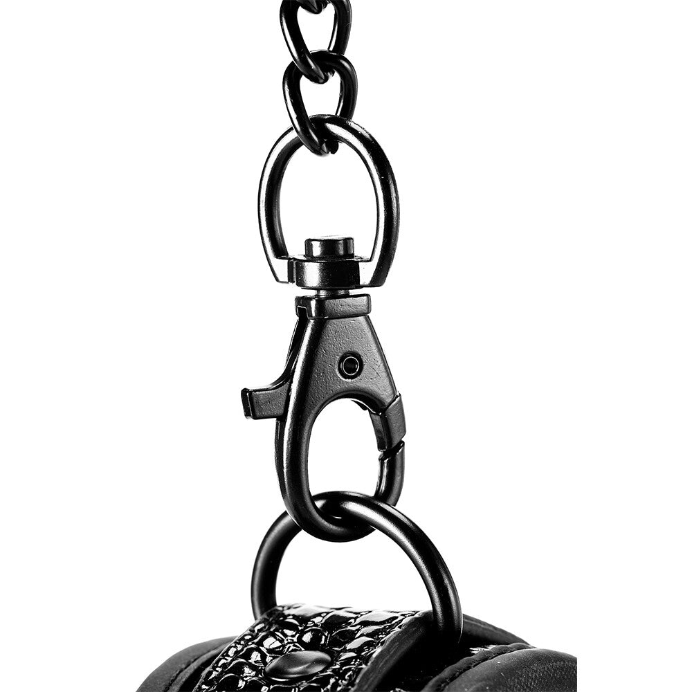 > Bondage Gear > Restraints Blaze Luxury Fetish Ankle Cuffs Black   