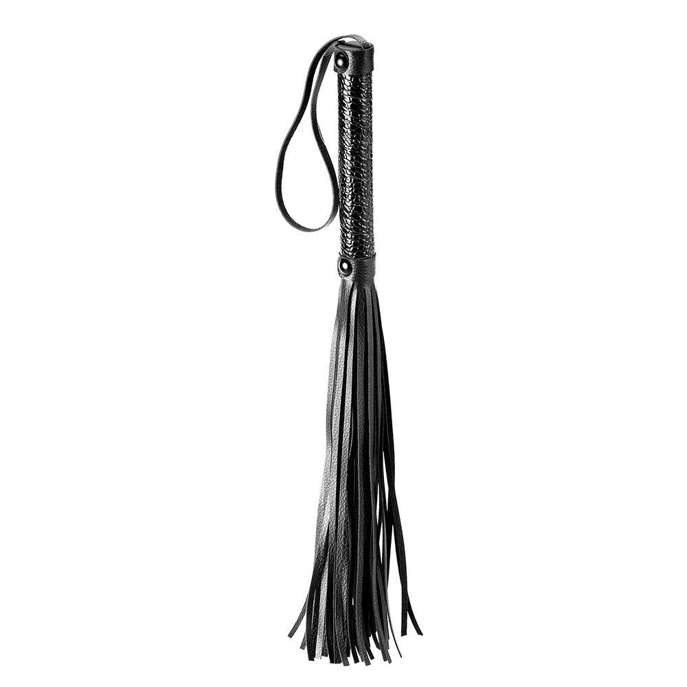 > Bondage Gear > Whips Blaze Luxury Fetish Whip Black   