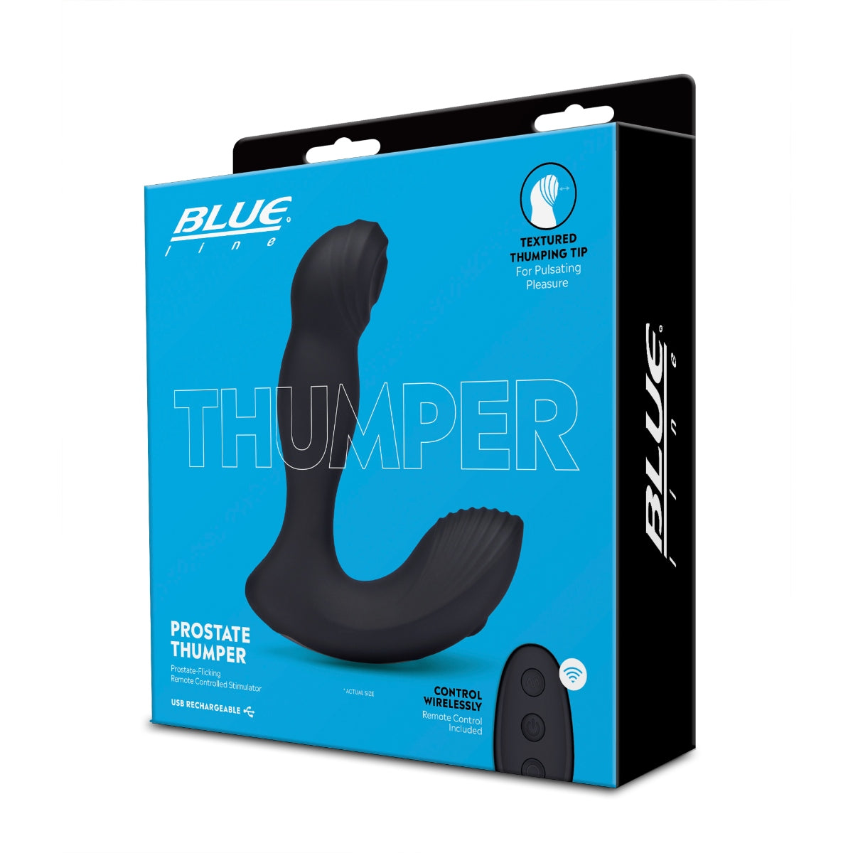 Blue Line | Thumper Prostate Flicking Remote Controlled Stimulator