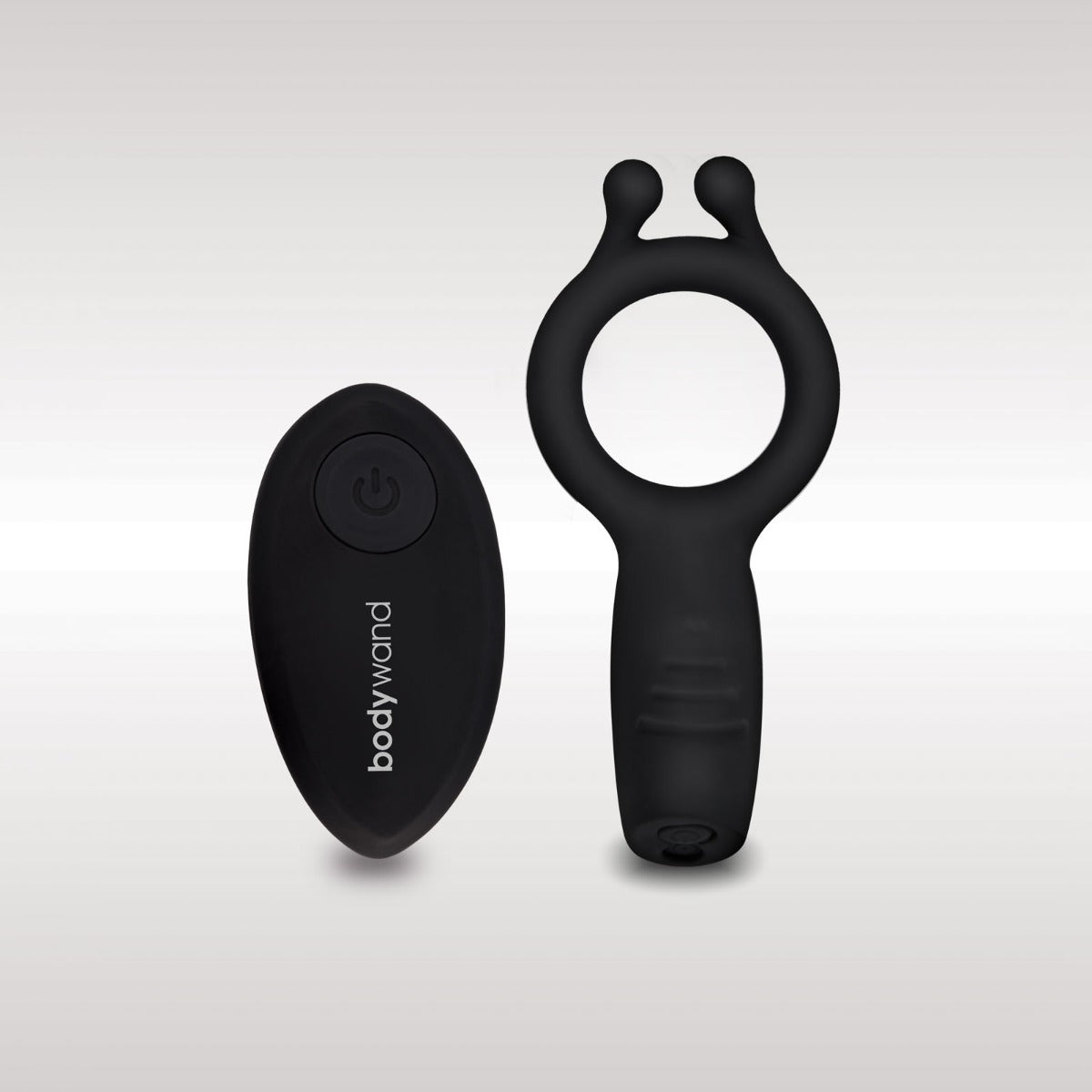 Vibrating Cock Rings Bodywand Date Night Vibrating Couples Ring With Remote - Black   