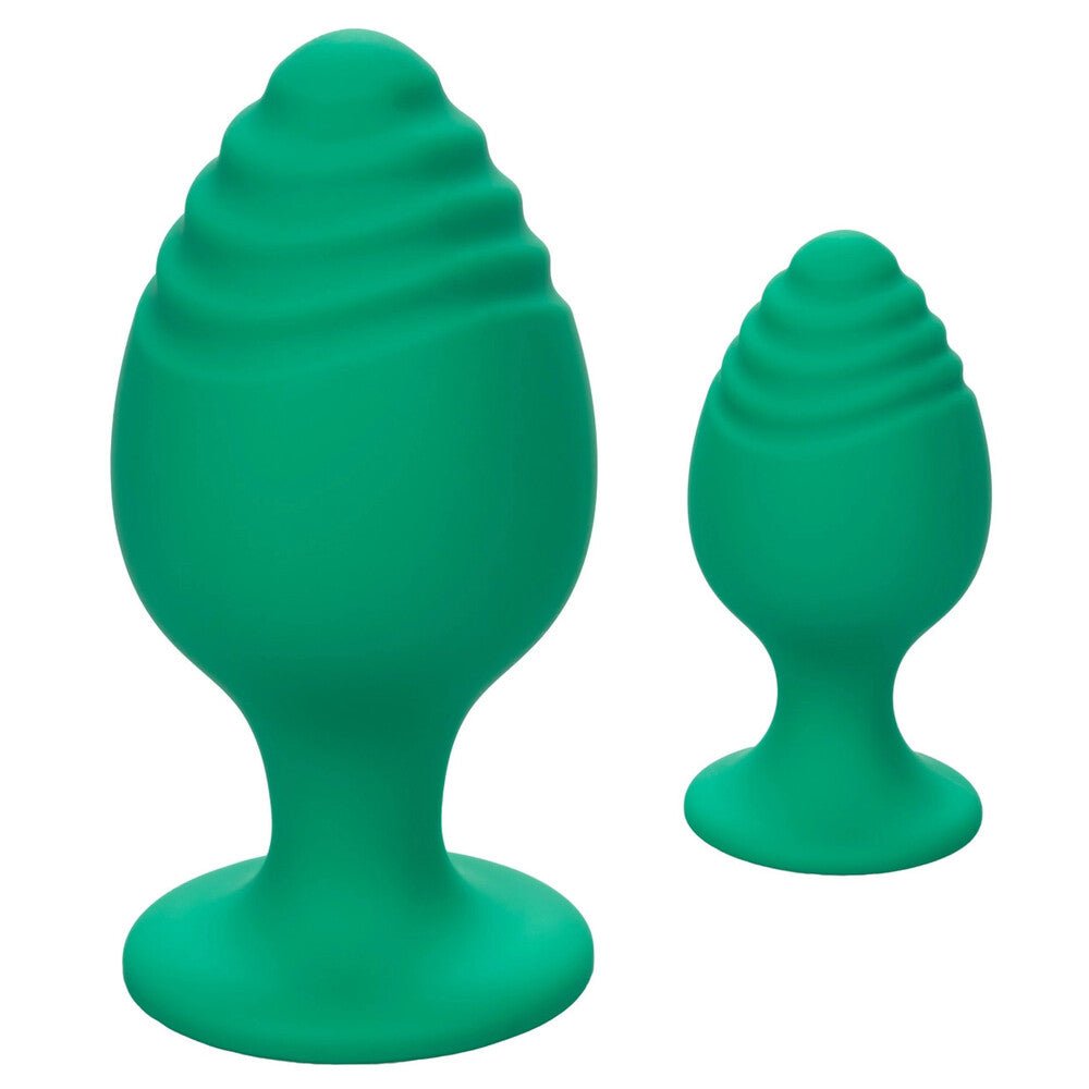 > Anal Range > Butt Plug Kits Cheeky Butt Plug Duo Green   