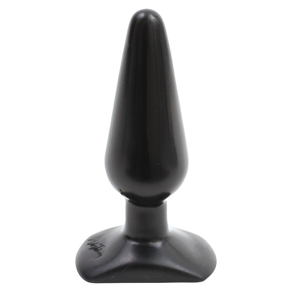 > Anal Range > Butt Plugs Classic Smooth Butt Plug Medium Black   