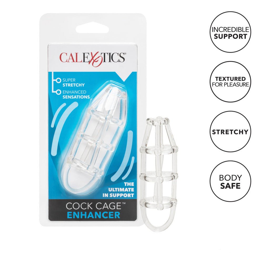 > Sex Toys For Men > Penis Sleeves Cock Cage Enhancer   