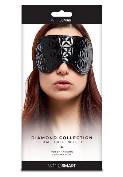 Masks Hoods & Blindfolds Diamond Eyemask - Black   