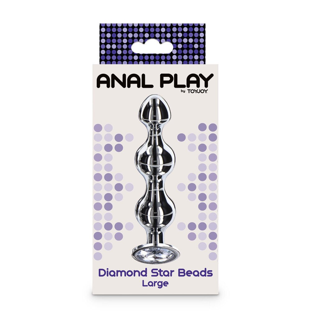 > Anal Range > Anal Beads Diamond Star Beads Large   