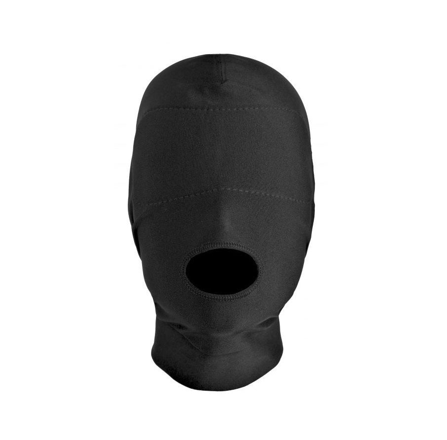 Fetish Wear - hoods Disguise Open Mouth Hood With Padded Blindfold   