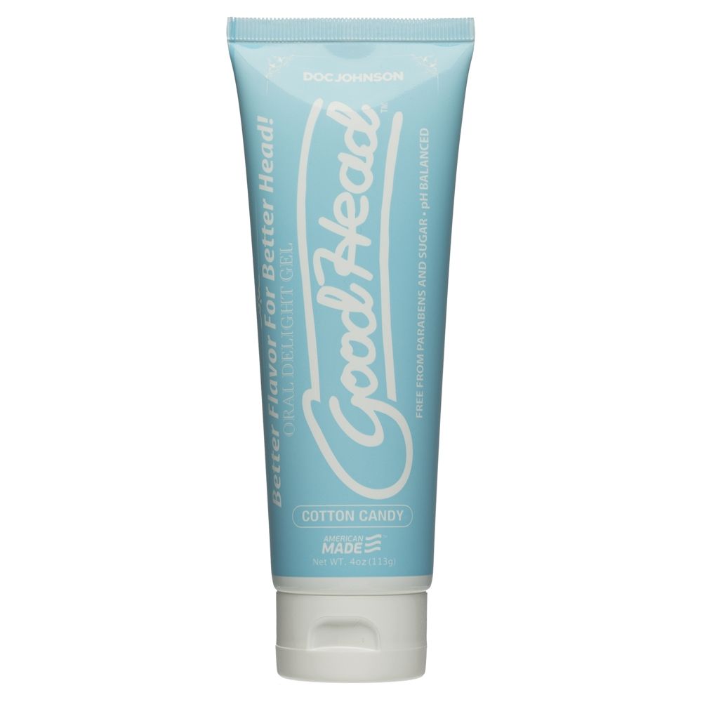 Flavoured Lube Goodhead Oral Delight Gel Cotton Candy 4oz   