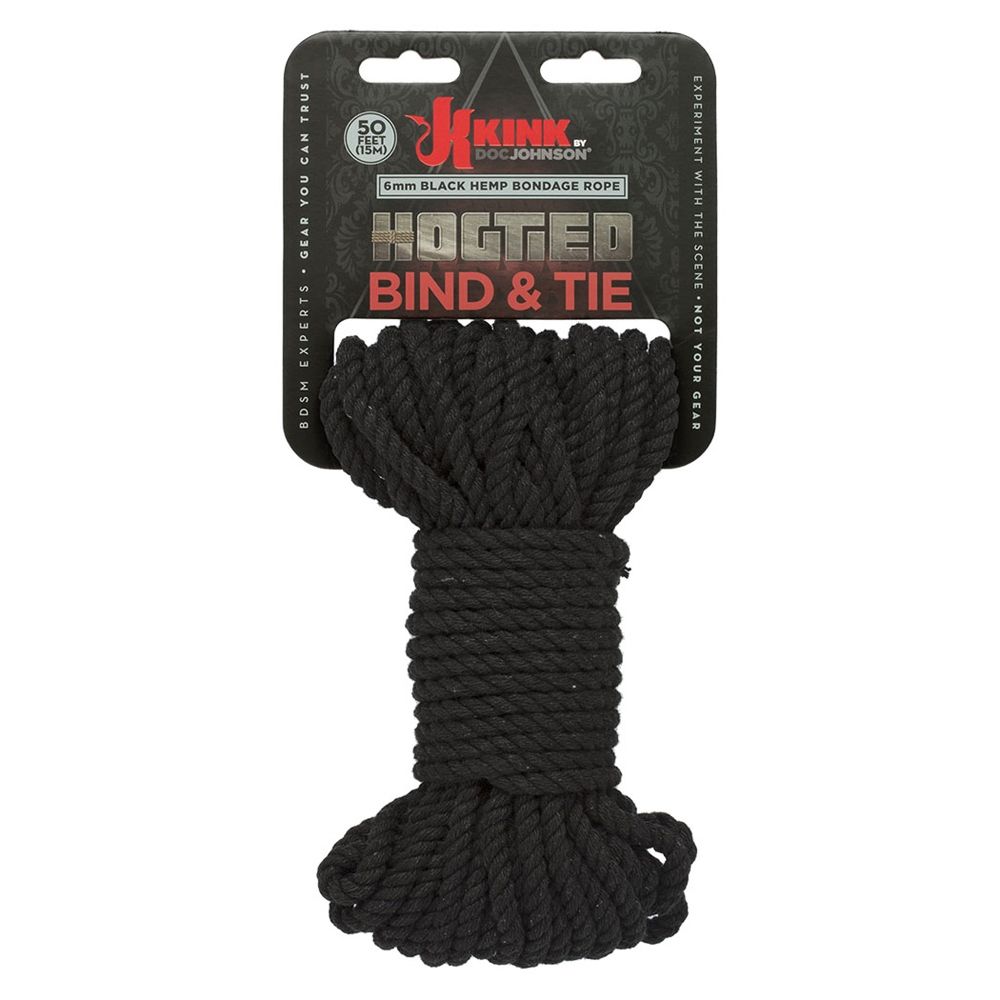 Rope KINK Hogtied Black 50ft   