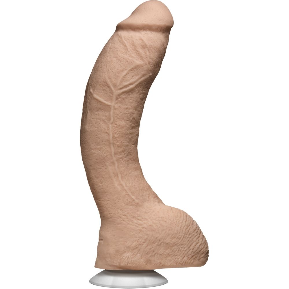 Dildos Doc Johnson Jeff Stryker Realistic Cock with Vac-U-Lock Suction Cup White O   