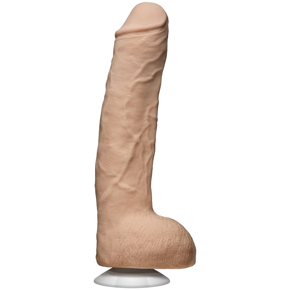 Dildos Doc Johnson John Holmes Realistic Cock with Vac-U-Lock Suction Cup White   