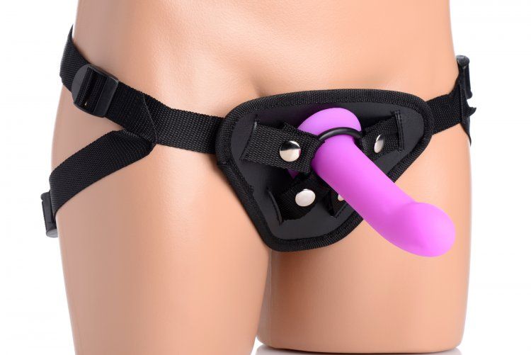 Strap On Harness Double G Deluxe Vibrating Strap-On Kit   