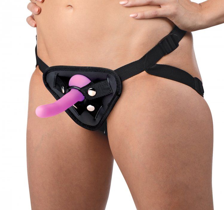 Strap On Harness Double G Deluxe Vibrating Strap-On Kit   