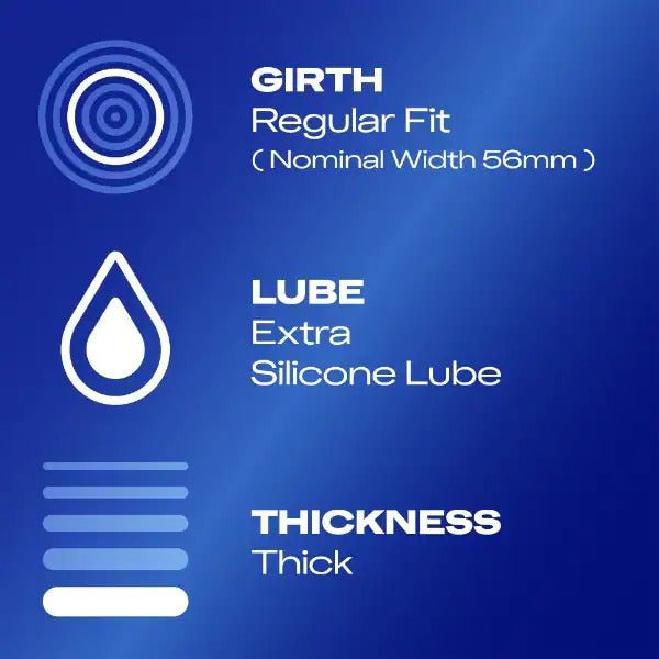 > Condoms > Safe and Strong Durex Extra Safe Regular Fit Condoms 3 Pack   