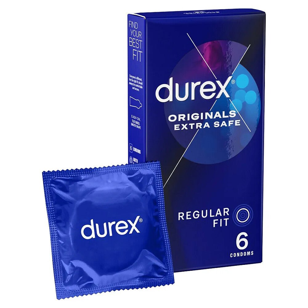 > Condoms > Safe and Strong Durex Extra Safe Regular Fit Condoms 6 Pack   