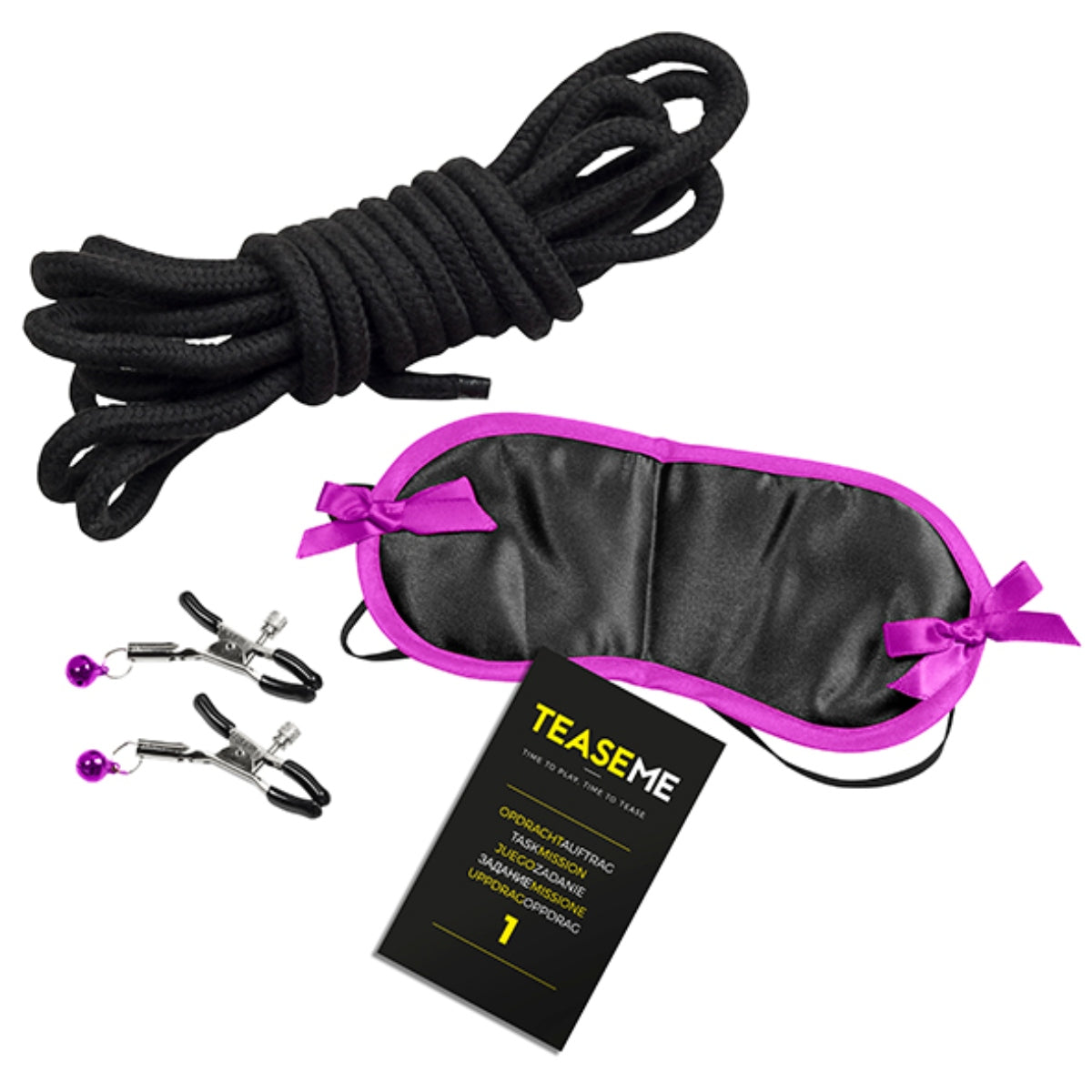 Sex Toy Kits Tease & Please Tease Me Time To Play Time To Tease Set   