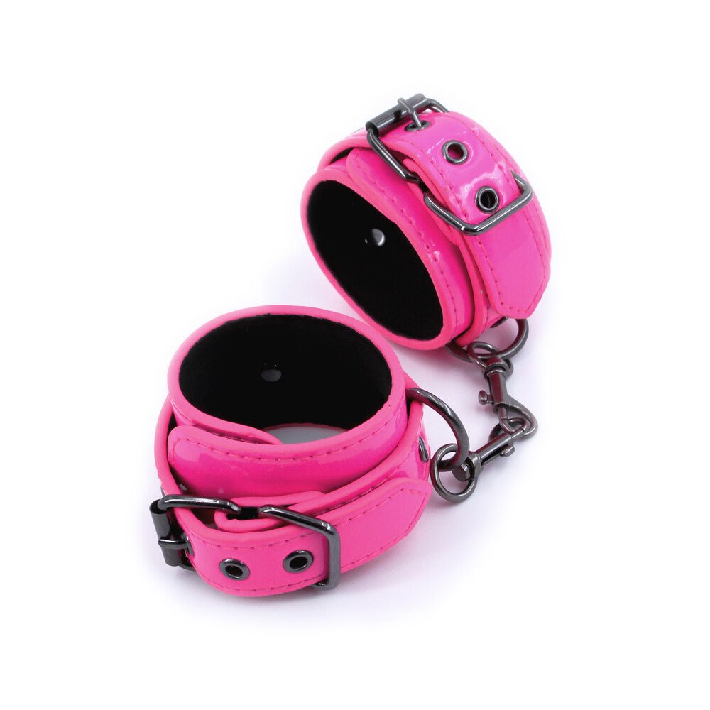 > Bondage Gear > Handcuffs Electra Wrist Cuffs Pink   