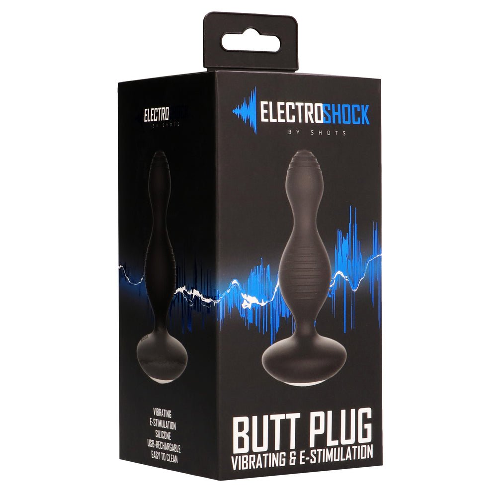 > Bondage Gear > Electro Sex Stimulation EStimulation Vibrating Buttplug   