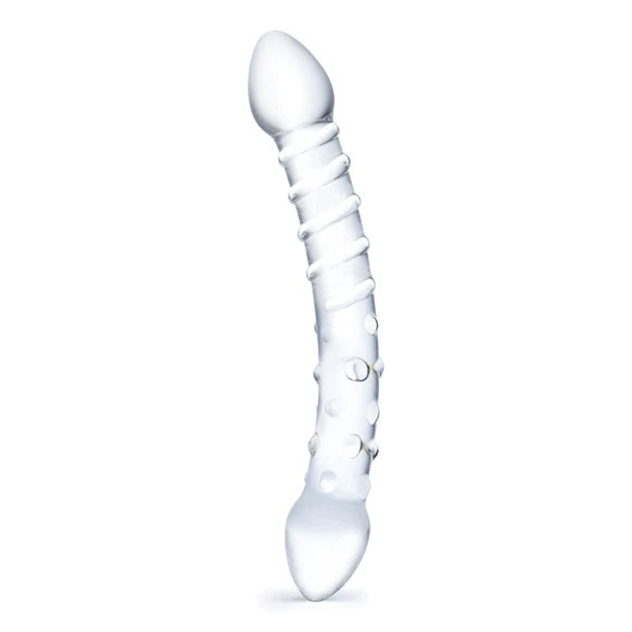 Glas Sex Toys Glas Double Trouble Clear (10)"   