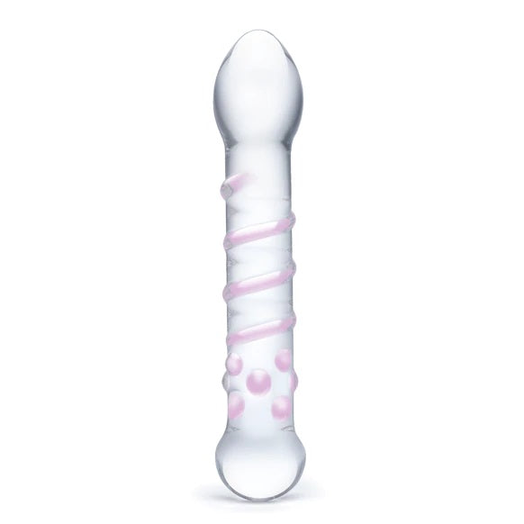 Glas Sex Toys Glas Spiral Staircase Full Tip Clear (7.25)"   