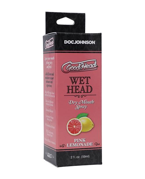 Flavoured Lube GoodHead - Wet Head - Dry Mouth Spray - Pink Lemonade - 2 fl. oz.   
