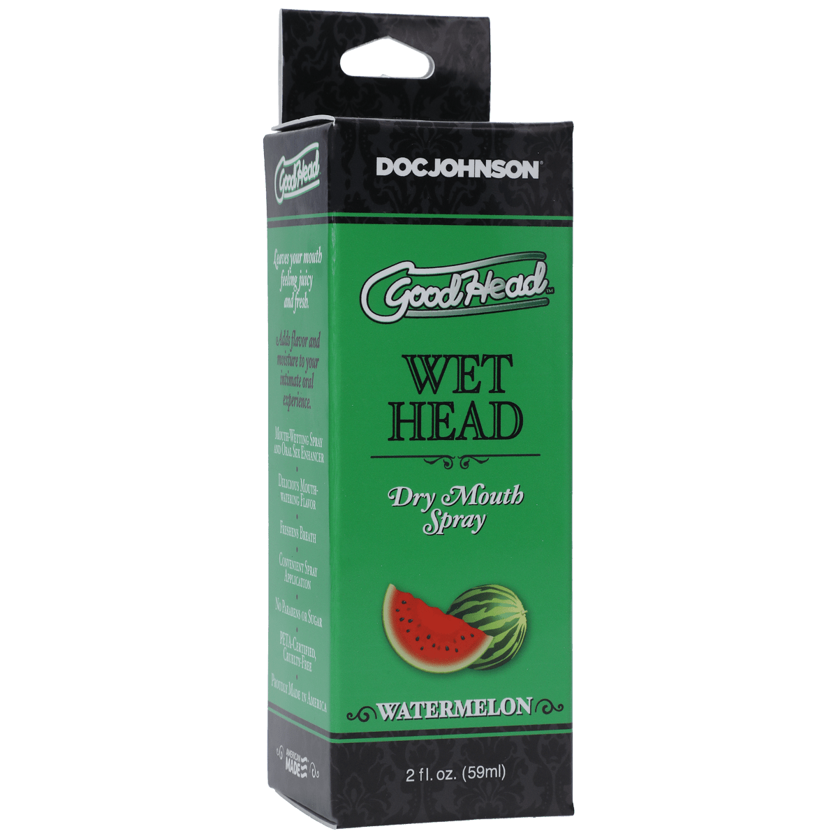 Flavoured Lube GoodHead - Wet Head - Dry Mouth Spray - Watermelon - 2 fl. oz.   