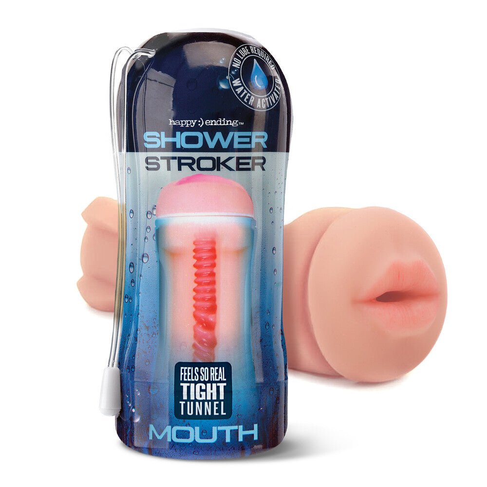 > Sex Toys For Men > Masturbators Happy Ending Tight Mouth Shower Stroker   