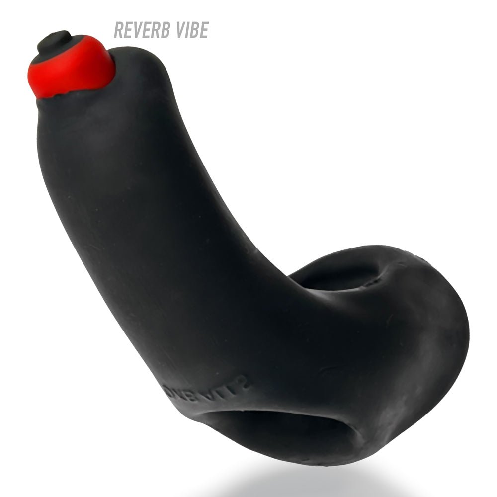 Vibrating Cock Rings Hunkyjunk Buzzfuck Sling With Taint Vibe Vibrating Cock Sling Tar Ice   