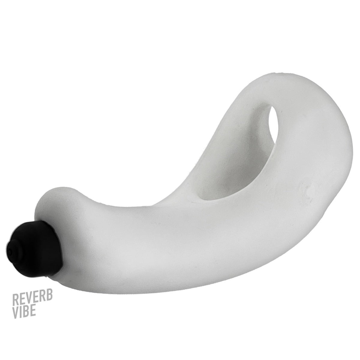 Vibrating Cock Rings Hunkyjunk Buzzfuck Sling With Taint Vibe Vibrating Cock Sling White Ice   