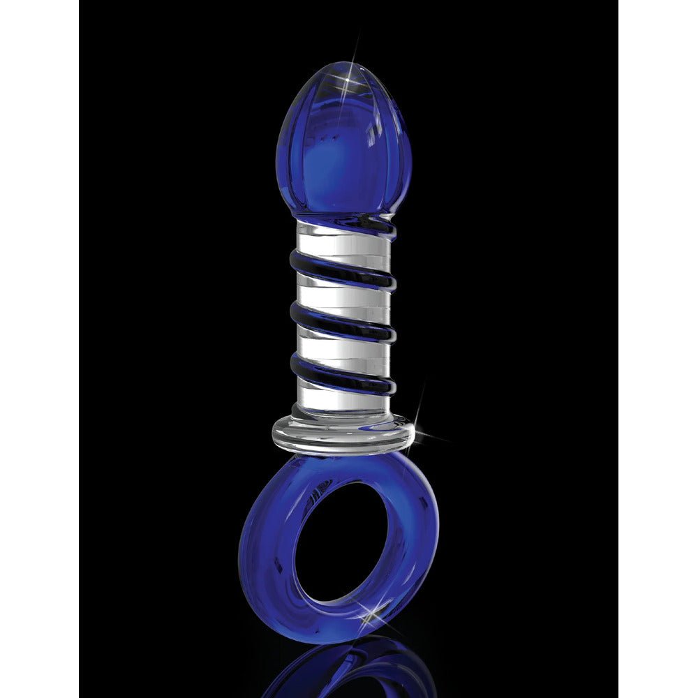 > Sex Toys > Glass Icicles No.81 Blue Glass Juicer Dildo   
