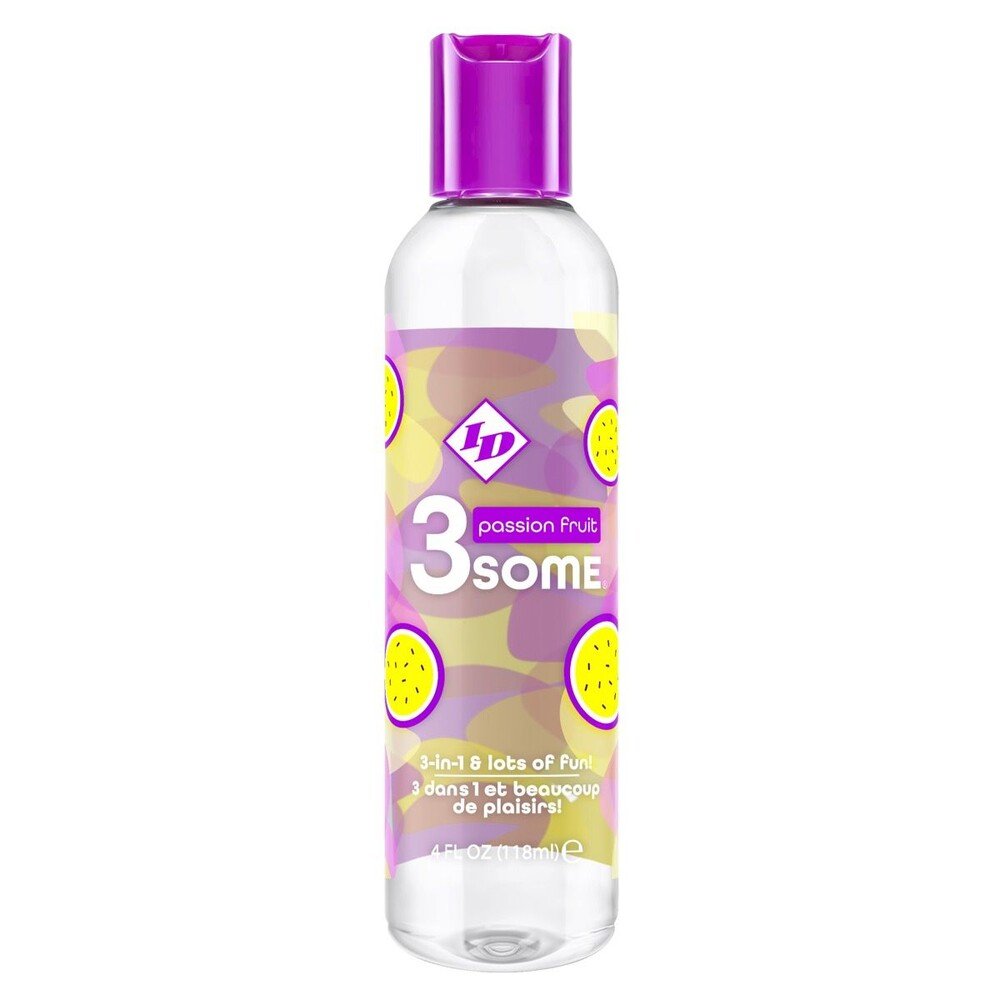 > Relaxation Zone > Flavoured Lubricants and Oils ID 3some Passion Fruit 3 In 1 Lubricant 118ml   