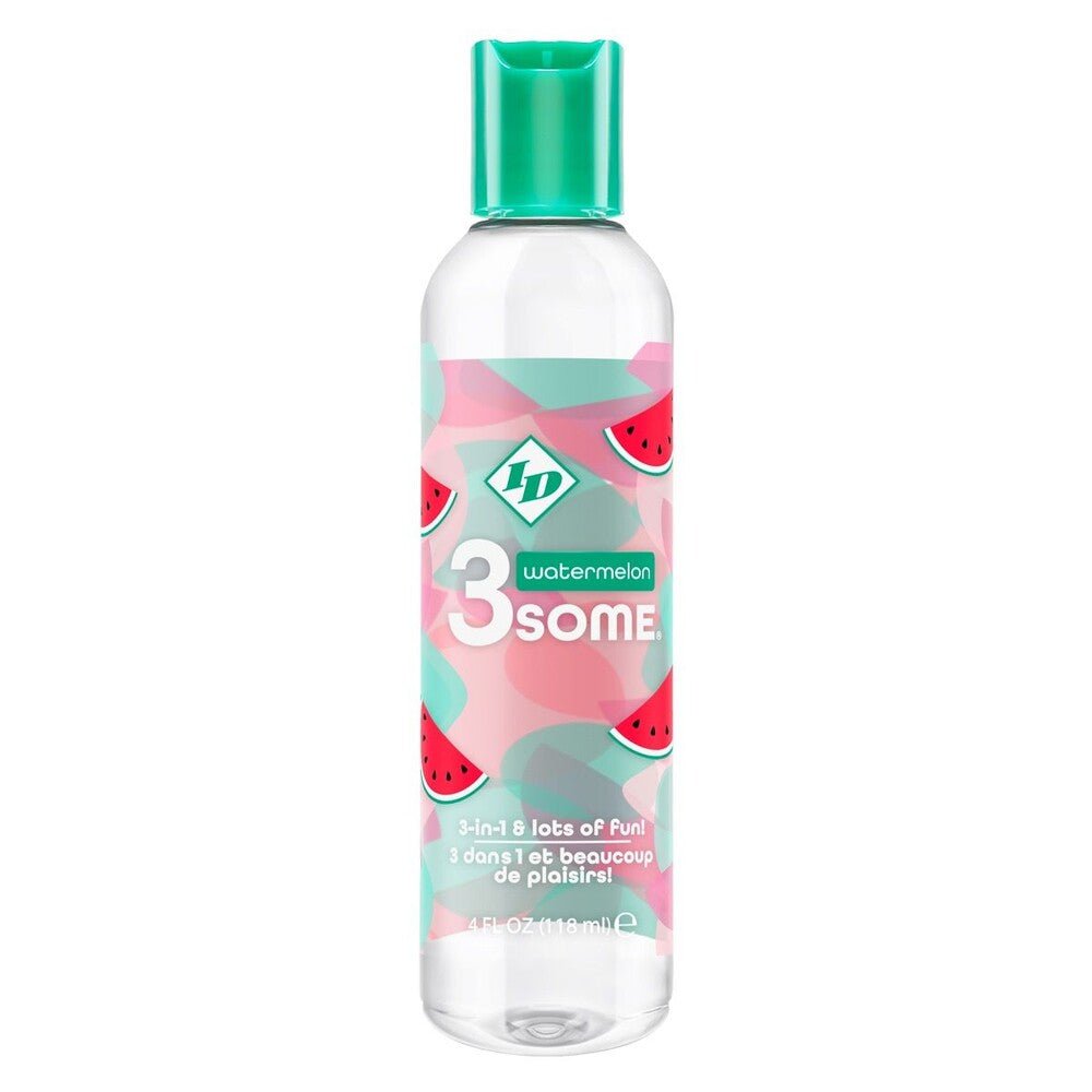 > Relaxation Zone > Flavoured Lubricants and Oils ID 3some Watermelon 3 In 1 Lubricant 118ml   