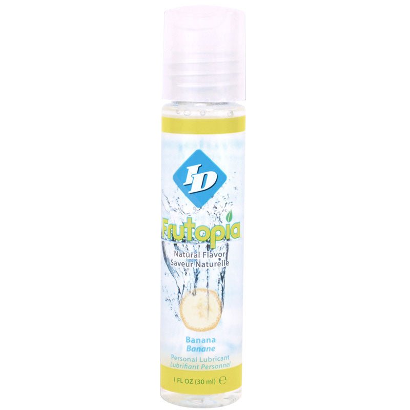 > Relaxation Zone > Flavoured Lubricants and Oils ID Frutopia Personal Lubricant Banana 1 oz   