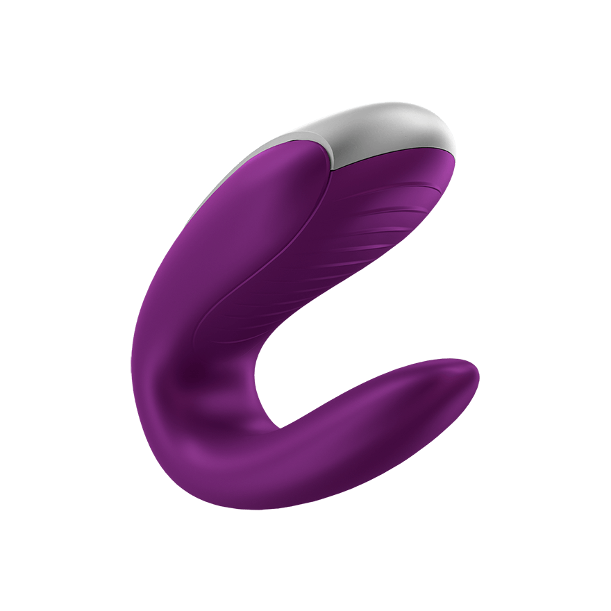 Vibrators Satisfyer Double Fun Partner Vibrator Violet   