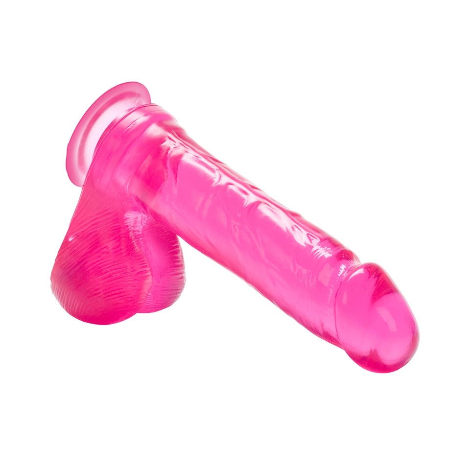 > Realistic Dildos and Vibes > Realistic Dildos Jelly Royale 6 Inch Dong Pink   