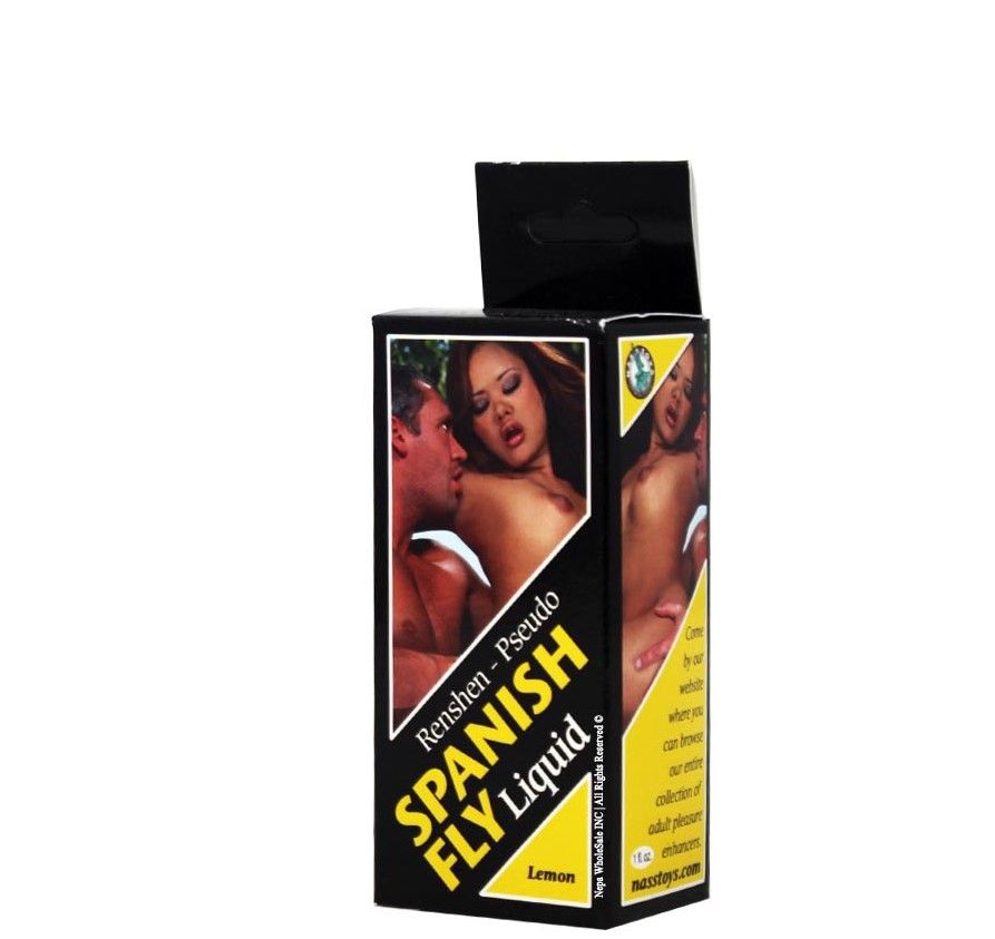 ED, Supplements & Enhancers SPANISH FLY LIQUID-LEMON   