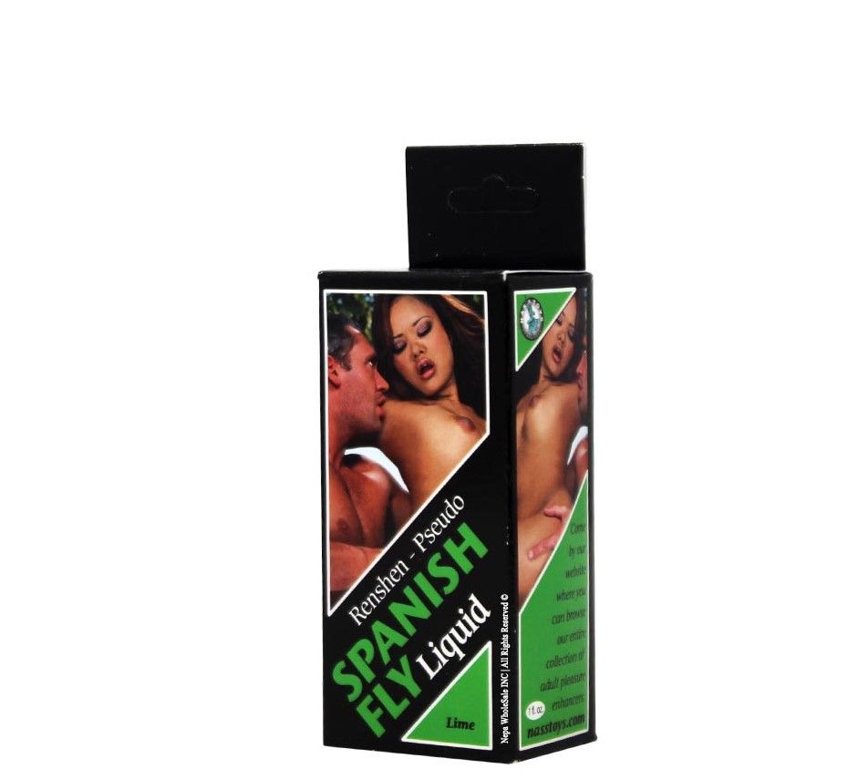 ED, Supplements & Enhancers SPANISH FLY LIQUID-LIME   